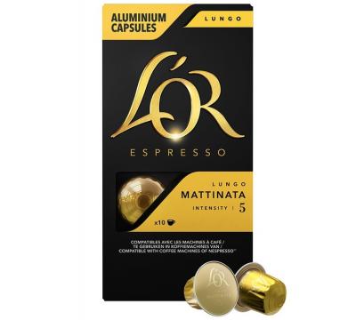 Nespresso L'OR Lungo Mattinata pour Nespresso. 10 Capsules