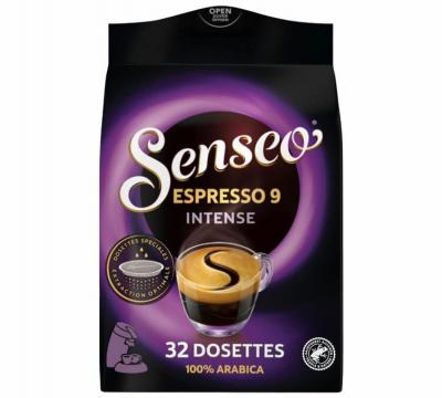 Caf&eacute; Dosettes Espresso 9 Intense Senseo - La Bo&icirc;te De 32 Dosettes