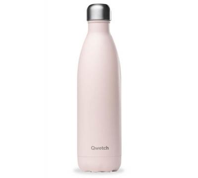 Bouteille isotherme Rose 75 cl - Collection Pastel - QWETCH - 75.0000