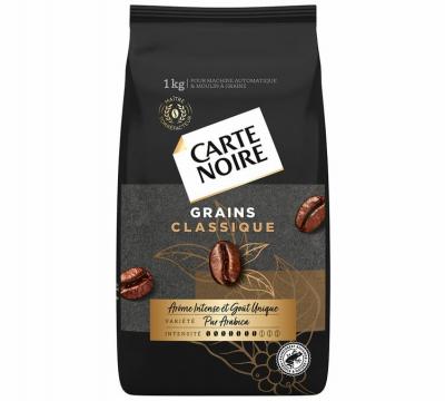Caf&eacute; en grains 1kg - Carte Noire Classique - Caf&eacute; de Grandes Marques