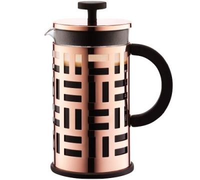 Bodum EILEEN Cafeti&egrave;re &agrave; piston, 8 tasses, 1.0 l, acier inox Cuivre