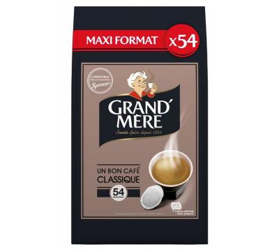 Grand-m&egrave;re Dosettes de caf&eacute; Grand M&egrave;re Classique - Paquet de 54