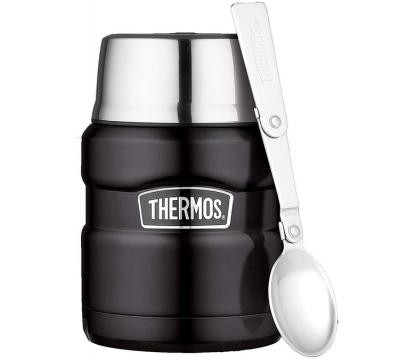Lunch Box - Bo&icirc;te repas isotherme Thermos 0,47L - Noir