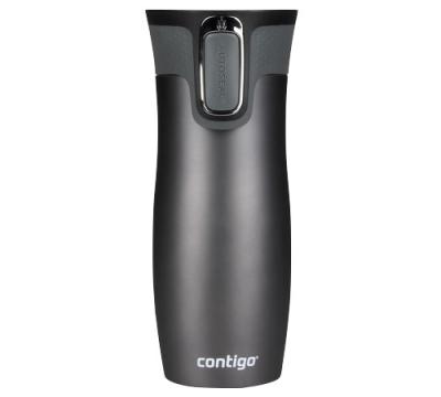 Travel mug West Loop Gris m&eacute;tal 470ml - Contigo - Gris - Inox