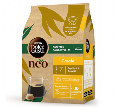 Caf&eacute; et th&eacute; Neo Par Dolce Gusto NEO by NESCAFE Dolce Gusto Carafe X8