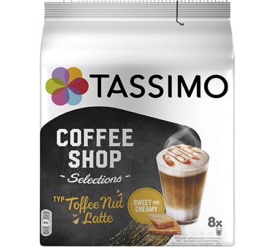 Tassimo - 8 dosettes COFFEE SHOP Toffee Nut latte - TASSIMO