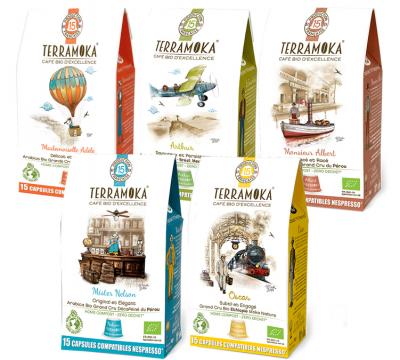 Capsules compatibles Nespresso - Oscar - x15