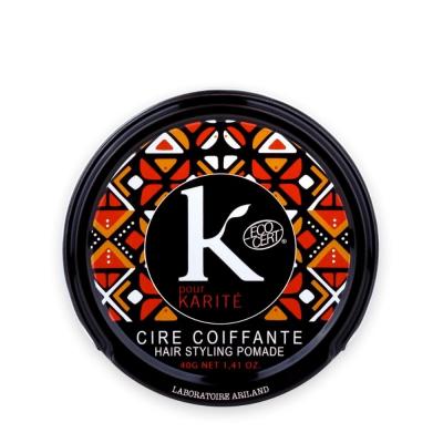 K POUR KARITE Cire coiffante au karit&eacute; 40G Bio -