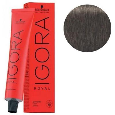 Coloration Igora Royal 7-13 blond moyen cendr&eacute; mat Schwarzkopf 60ML