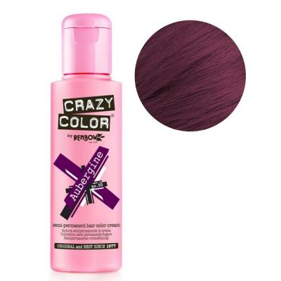 Renbow Crazy Colour Aubergine Cr&egrave;me Semi-Permanent 100 ml