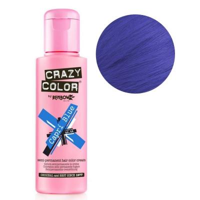 Coloration semi-permanente Capri blue CRAZY COLOR 100ML