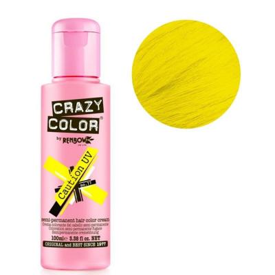 Crazy Color by Renbow - Coloration semi-permanente Caution UV - 100ml