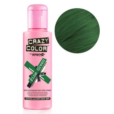 Coloration semi-permanente Pine green CRAZY COLOR 100ML