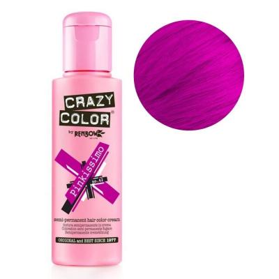 Coloration semi-permanente Pinkissimo CRAZY COLOR 100ML