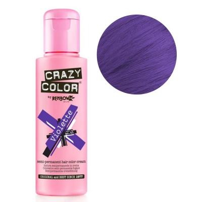 Coloration semi-permanente Violette CRAZY COLOR 100ML