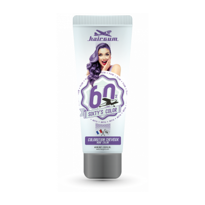 Coloration semi-permanente, plume, 60ml, hairgum,