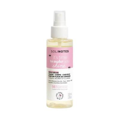Huile S&egrave;che Fleur de Cerisier Solinotes 100ml