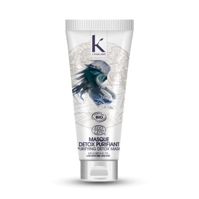 Masque detox purifiant argile & aleo vera bio K pour Karit&eacute; 250M