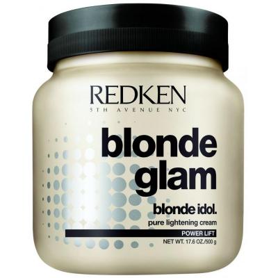 Redken Blonde Glam Pure Cr&egrave;me &eacute;claircissante &agrave; l'ammoniaque 500 gr