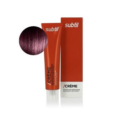 Tube Coloration Subtil Cr&egrave;me 60 ML - 4,43 - Ch&acirc;tain Cuivr&eacute; Dor&eacute;