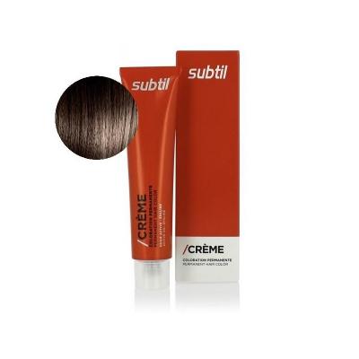 Tube Coloration Subtil Cr&egrave;me 60 ML - 5,35 - Ch&acirc;tain Clair Dor&eacute; Acajou
