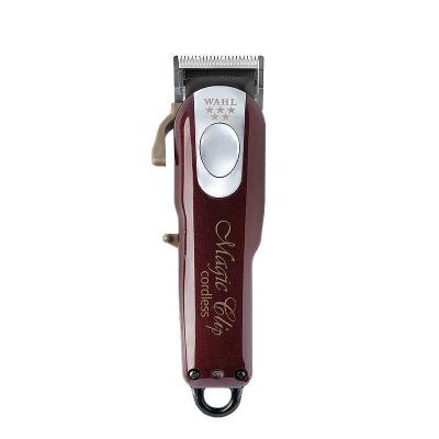 Wahl - tondeuse de coupe d&eacute;grad&eacute;e magic clip sans fil bordeaux