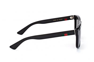 Gucci GG0010S 001 Montures de Lunettes, Noir (Black/Grey), 58 Homme
