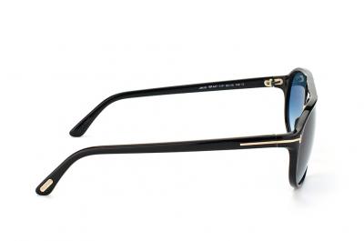 Lunette De Soleil Aviateur Tom Ford Noir - L
