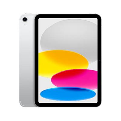 Apple iPad 10,9'' 64 Go Argent 5G 10&egrave;me G&eacute;n&eacute;ration Fin 2022 
