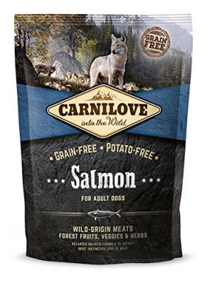 Croquettes Carnilove saumon pour chien adulte Sac 1,5 kg