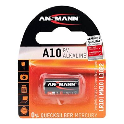 ANSMANN Pile alcaline A10, 9 Volt, blister de 1 