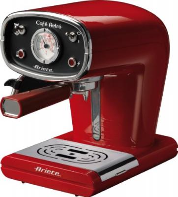 ARIETE Cafeti&egrave;re retro Rouge - 1388R