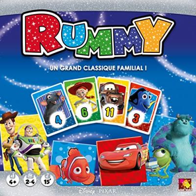 Asmod&eacute;e Jeux de soci&eacute;t&eacute; - Rummy Disney