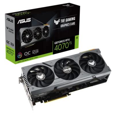 NVIDIA GeForce ASUS TUF RTX 4070 Ti OC 12Go 