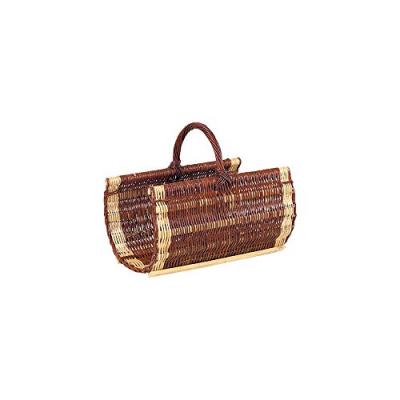 Aubry gaspard panier buches osier brut&blanc