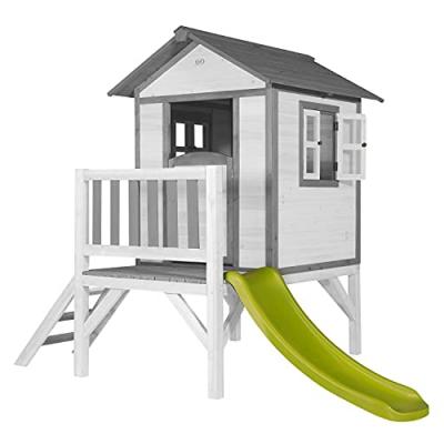 Cabane blanche sur pilotis lodge xl