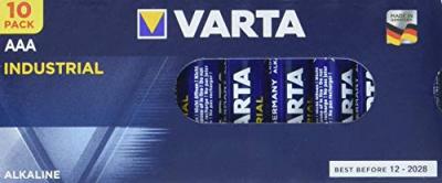 Varta Piles Alcalines Aa Lr6 10 Unit&eacute;s One Size Blue
