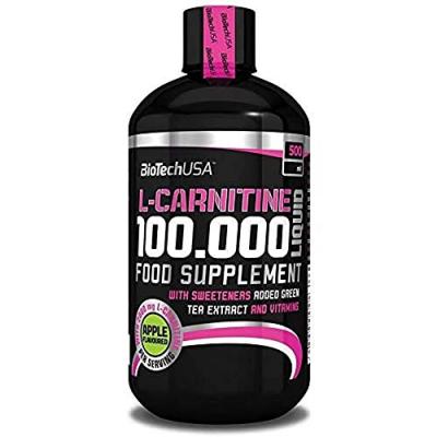 Biotech Usa L-Carnitine 100000 Liquid Cerise 500ml
