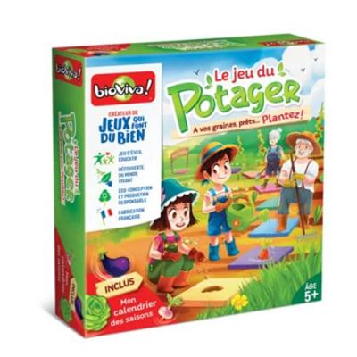 Jeu d'&eacute;veil Bioviva Le jeu du potager