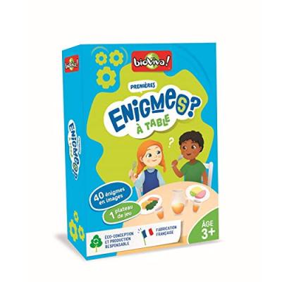 Mes premieres enigmes - a table
