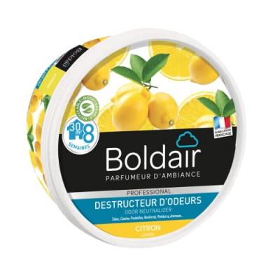 BOLDAIR Gel Destructeur Odeurs Citron