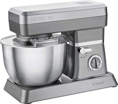 Bomann km 398 cb robot de cuisine, titane