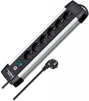 Brennenstuhl premium-alu-line (6 prises)