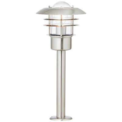 Brilliant Potelet Terrence acier 1x60W