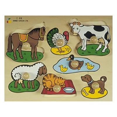BSM Jouet d'encastrement Les Animaux de la ferme