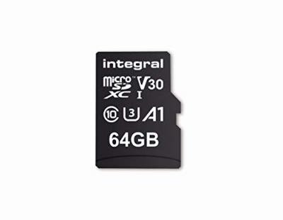 Integral Memory Microsd Hc/xc 64gb Memory Card Noir