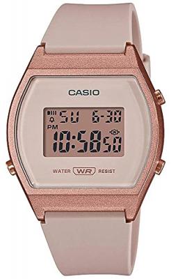 Montre femme CASIO LW-204-4AEF - Bracelet R&eacute;sine Beige