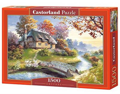 Castorland - puzzle 1500 pi&egrave;ces - cottage pc-150359 