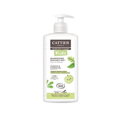 Cattier Kids Shampoing Douche 2 en 1 Pomme Verte Bio 500ml