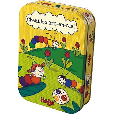 Jeu Chenilles arc-en-ciel - Haba